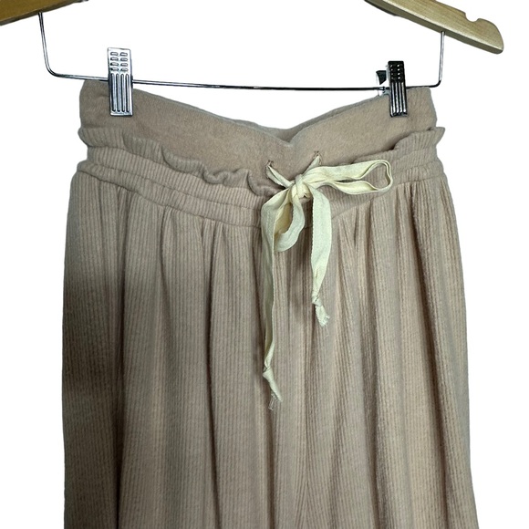 FINAL LAST CHANCE Free People Beach Soft Wide Leg Trouser Pants xs in blush - Picture 11 of 12